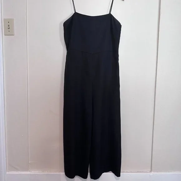 Aritzia Babaton Wide Leg Jumpsuit | Black | Size 8 - Picture 2 of 2